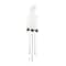 Glitzhome® 60" Halloween "WELCOME" Metal Dangling Skeleton Yard Stake